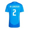 Maglia ufficiale Italia Giovanni Di Lorenzo 2 Casa Euro 2024 per Uomo